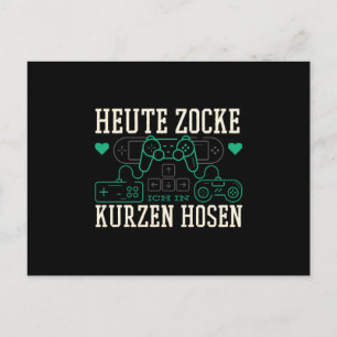 Gamer Postcard