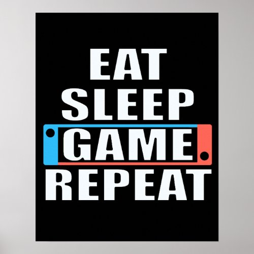 Gamer Poster Cool video games Poster