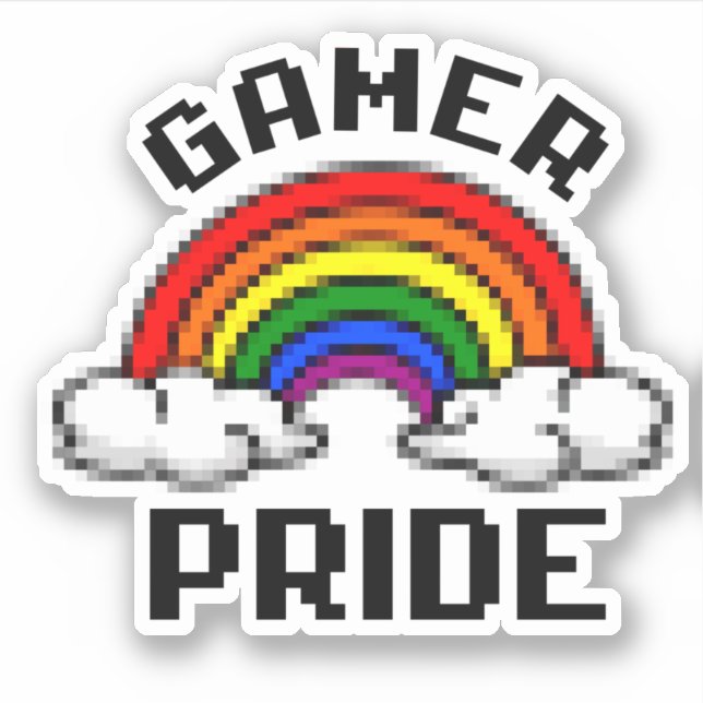 Gamer Pride Sticker (Front)