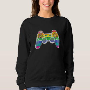 Gamer Rainbow Lgbt Gay Pride Month Sweatshirt