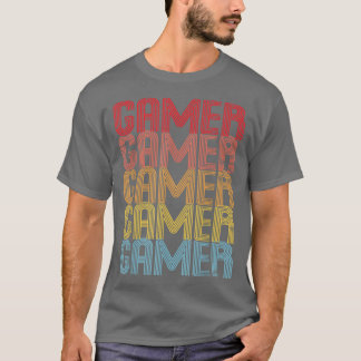 Gamer Retro 70s Game Funny T-Shirt