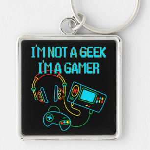 Gamer Retro Neon Keychain