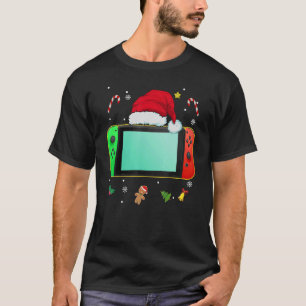 gamer santa Christmas squad gaming matching men bo T-Shirt
