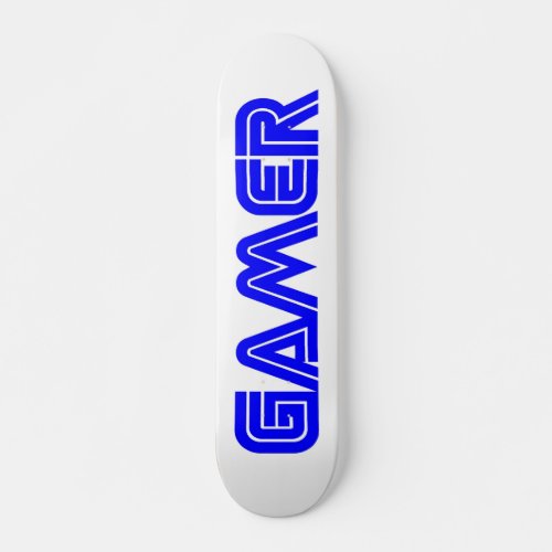 Gamer Skateboard Oldschool