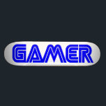 Gamer Skateboard Pro<br><div class="desc">Skateboard deck that says "Gamer" on it.
Don't see what you're looking for? Design your own skateboard deck.
Create Your Own Skateboard Pro
Create Your Own Skateboard Oldschool
Create Your Own Skateboard Mini</div>