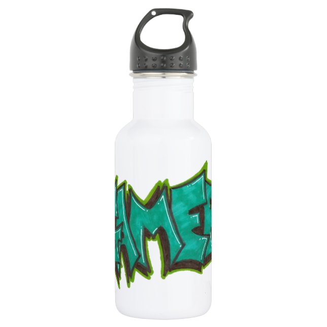 Gamer Stainless Steel Water Bottle (Front)
