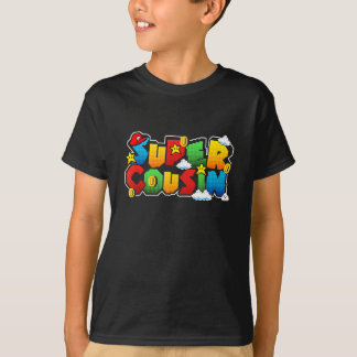 Gamer Super Cousin Family Matching T-Shirt