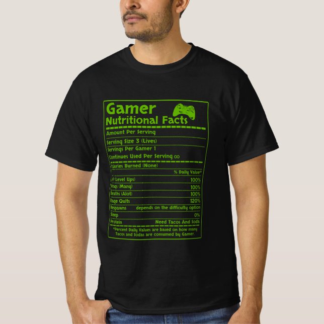 gamer T-shirt (Front)
