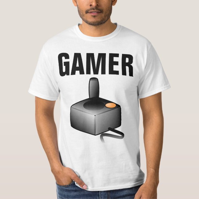 GAMER t-shirts, Video Gamer T-Shirt (Front)