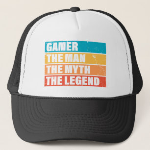 Gamer. The Man. The Myth. The Legend. Trucker Hat