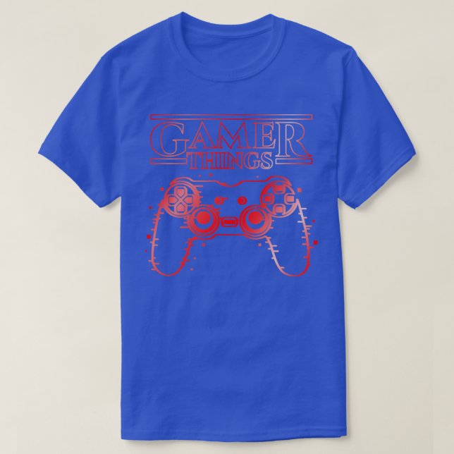 Gamer Things T-Shirt (Design Front)