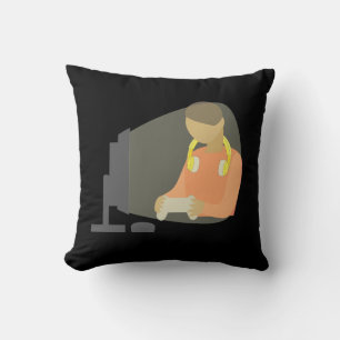Gamer Throw Pillow