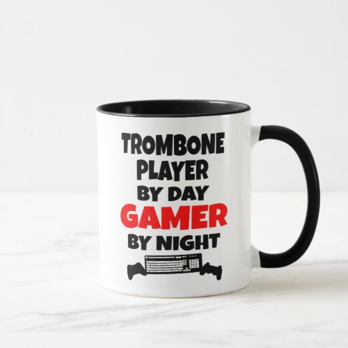 Gamer Trombone Player Mug