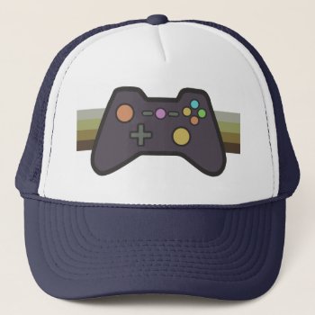 Gamer Trucker Hat by Middlemind at Zazzle