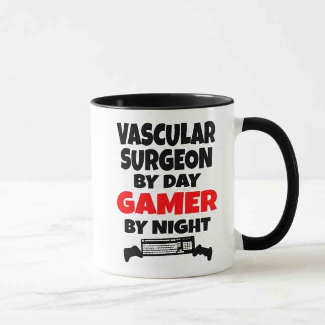 Gamer Vascular Surgeon Mug (Right)
