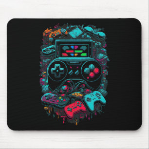 Gamer Video Game Controller 14 Mouse Pad