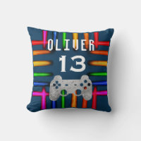 Gamer Video Game Controller Neon Birthday