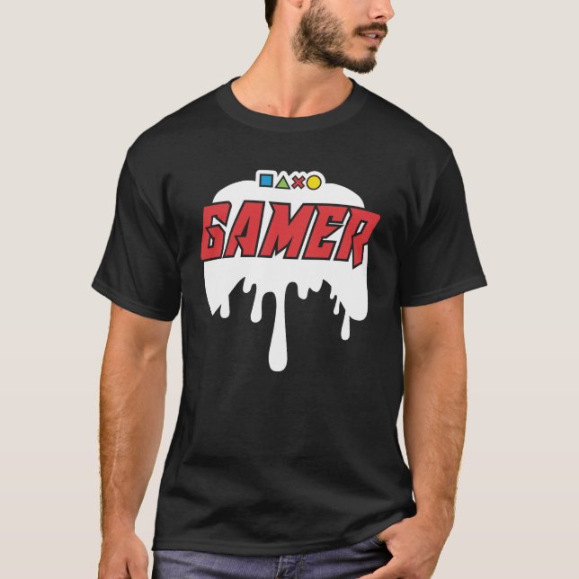 Gamer - Video Game, Gaming T-Shirt (Front)