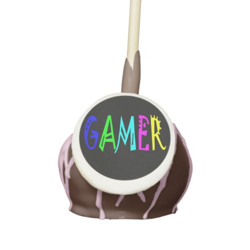 GAMER Video Games Computer Games Cake Pops