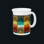 GAMER VINTAGE VIDEO GAME CONTROLLER    BEVERAGE PITCHER<br><div class="desc">GAMER VINTAGE VIDEO GAME CONTROLLER</div>