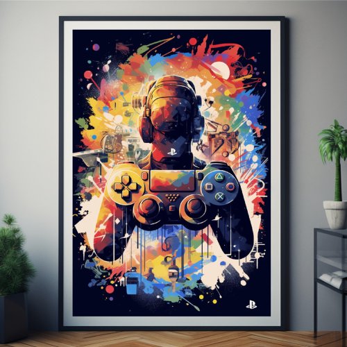 Gamer Wall Art Poster