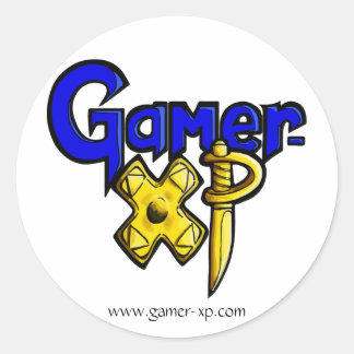 Gamer-XP Classic Round Sticker