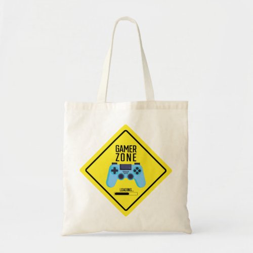 Gamer Zone Sign Budget Tote Bag
