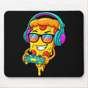 Gamer Zza Slice Video Gaming Boy Enthusiast Gamer  Mouse Pad