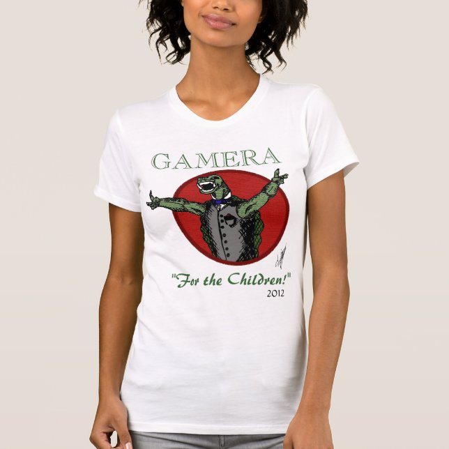 Gamera for President 2012 T-Shirt (Front)