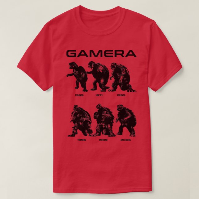 GAMERA YEARS T-Shirt (Design Front)