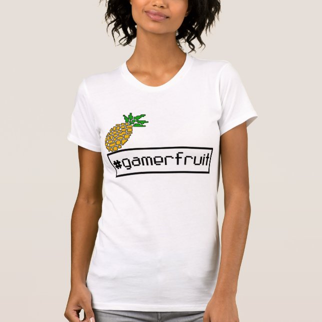 GamerFruit Womens Pixel T-Shirt (Front)