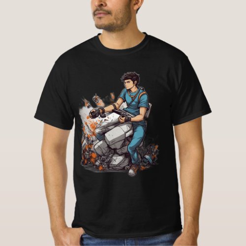 GamerGear Where Gaming Meets Style T_Shirt