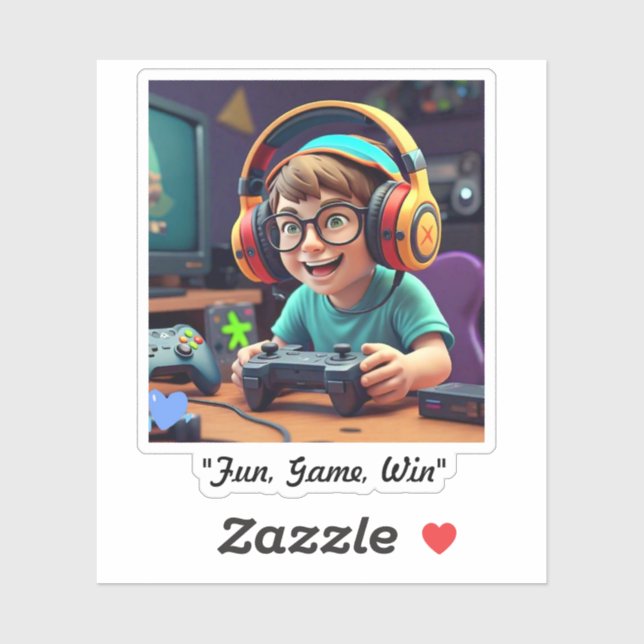 "Gamer's Delight" Sticker (Sheet)
