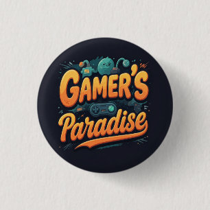 Gamer's Paradise Button