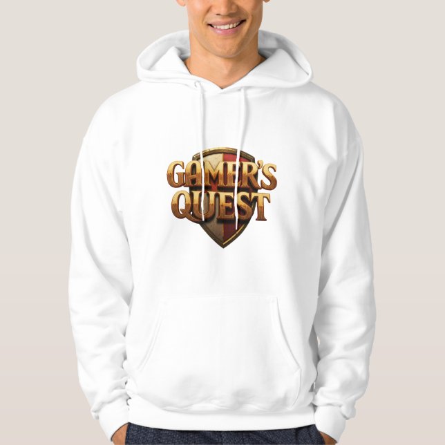 Gamer's Quest  Hoodie (Front)