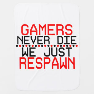 Gamers Respawn Stroller Blanket