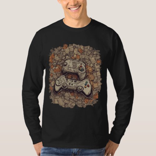 GamerWisdom Unleash Your Inner Legend with Memora T_Shirt