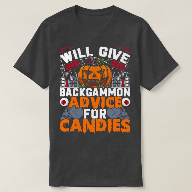 Games Board Game Geek Play Backgammon Gifts Idea 1 T-Shirt (Design Front)