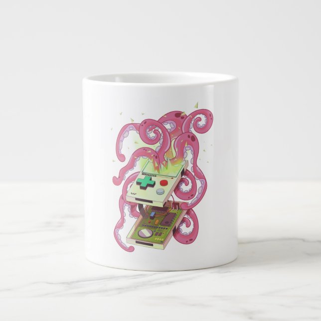 Games Console Monster Giant Coffee Mug (Front)