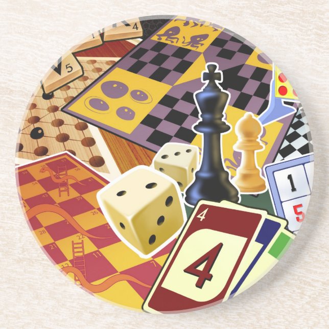 Games Drink Coaster (Front)