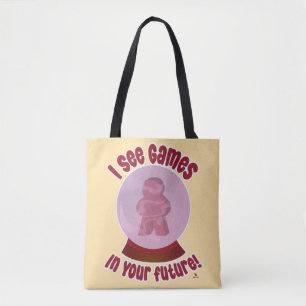Games For Future Gamer Prediction Design Tote Bag