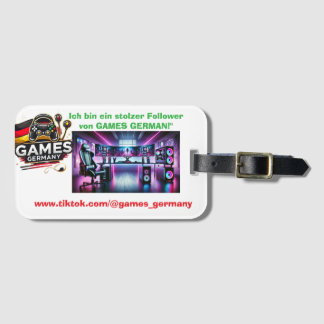Games Germany - your luggage in the game Luggage Tag