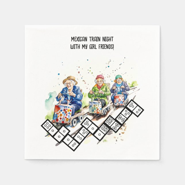 Games Napkins (Front)