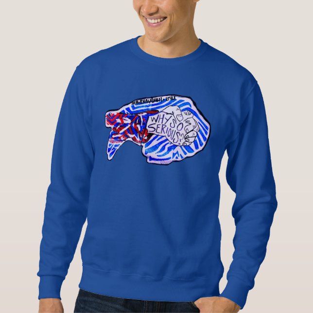 Games on the line prayer sweat sweatshirt (Front)