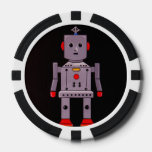 Games On...with Robby The Robot! Poker Chips at Zazzle