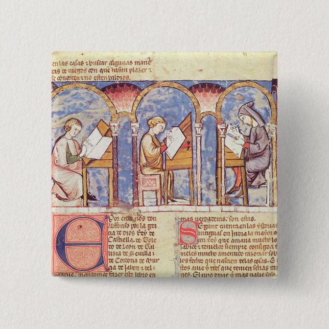 Games Table Makers, from the 'Book of Games Button (Front)