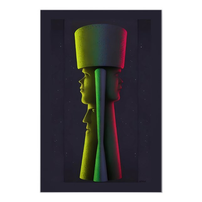 Gamesmanship Perspective - Ken Gage Art Poster (Front)