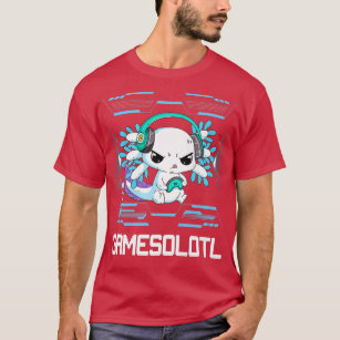 Gamesolotl Aolotl Video Gamer Kawaii Pastel Goth A T-Shirt