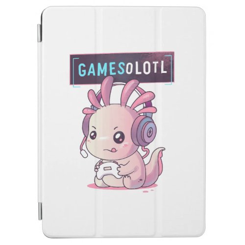 Gamesolotl _ Axolotl Gamer iPad Air Cover