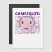 Gamesolotl Funny Axolotl Word Game For Gamers (Front/Back)
